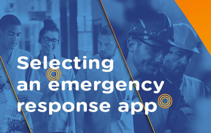 Emergency response app