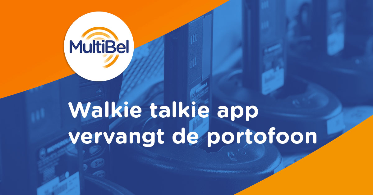 vezel Ja Chaise longue Maak een walkie-talkie van uw smartphone - MultiBel